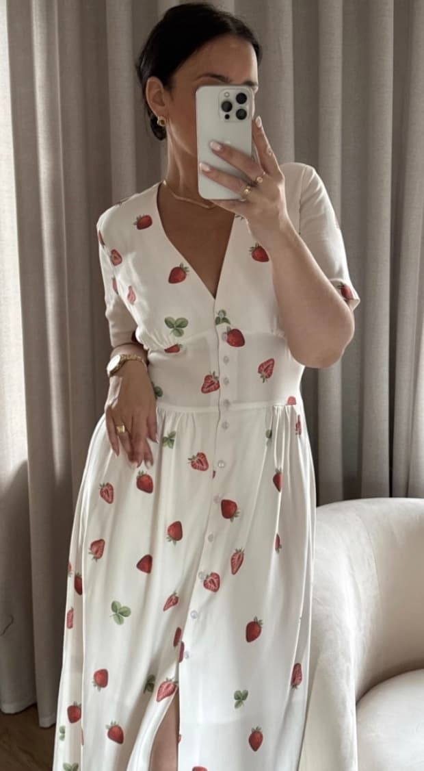 PRIME strawberry dress