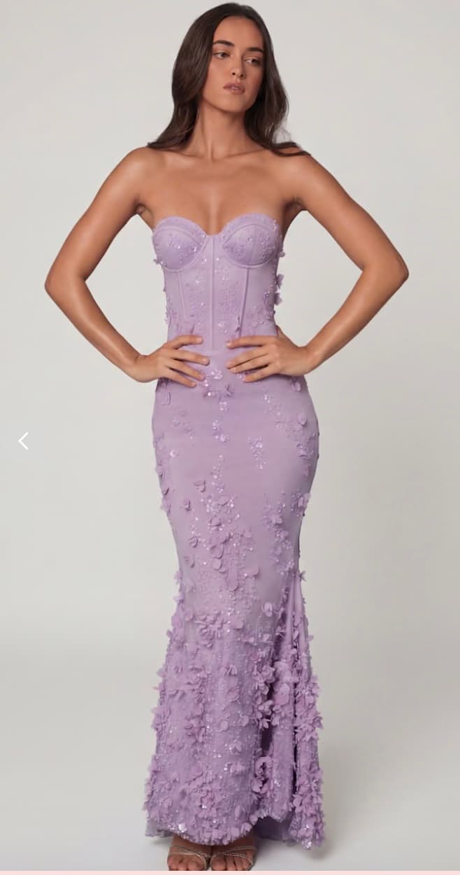 Long lacy dress