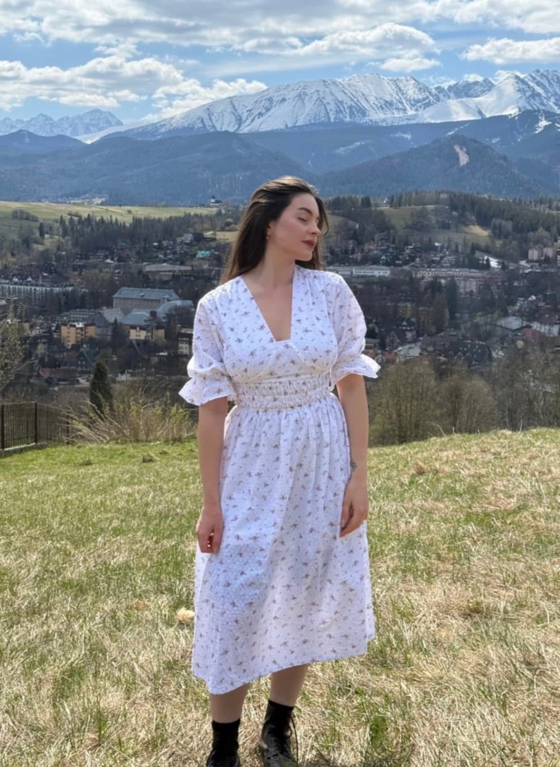 ROSE floral dress